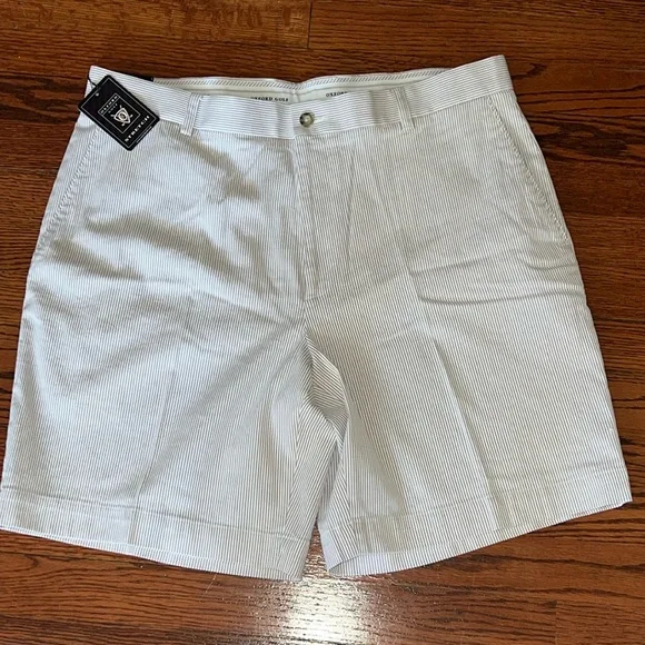 Oxford golf striped stretch shorts 36 size - Picture 2 of 8